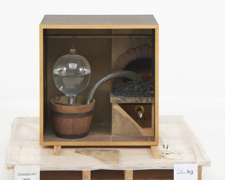 Model of Stephen Hales' Pneumatic Apparatus (1727)