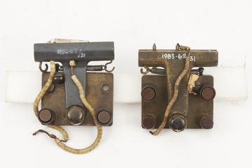 Two mercury-filled limit switches