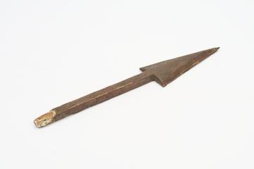 Wooden spear from the figure of Saint Florian