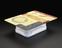 Portable plate raiser used by Rosaleen Moriarty-Simmonds