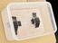 Portable plate raiser used by Rosaleen Moriarty-Simmonds