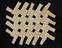 Woven mat created from cardboard packaging