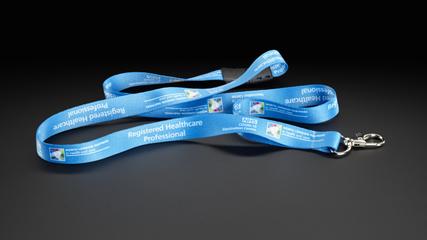 'Registered Healthcare Professional' lanyard