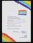 Rainbow NHS badge and leaflet