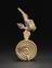 Ashanti weight in the form of a bird and snake