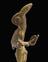 Ashanti weight in the form of a bird and snake