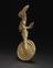 Ashanti weight in the form of a bird and snake