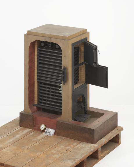 Model, (scale 1:4) of Perkins's Water Tube Boiler