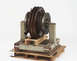 Two steam rotors from the 1000 KW