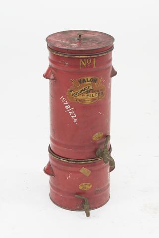 No. 1 Valor automatic waste oil filter