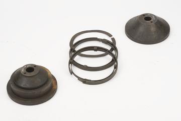 H.P. piston, disassembled