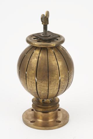 Bourne's patent 1870 spherical governor for steam