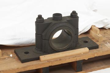 Plummer block for driver shaft