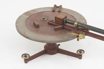 Massive iron table (iron leg broken)