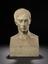 Plaster copy of bust of Augustine Fresnel