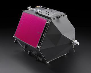 Scale model of the Hipparcos (High Precision Parallax Collecting Satellite) Astrometry Spacecraft, 1:6