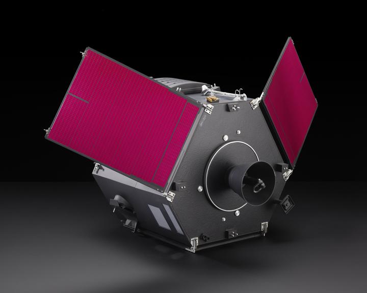 Scale model of the Hipparcos (High Precision Parallax Collecting Satellite) Astrometry Spacecraft, 1:6