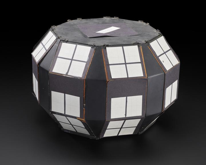 Model of proposed design for British Prospero Satellite