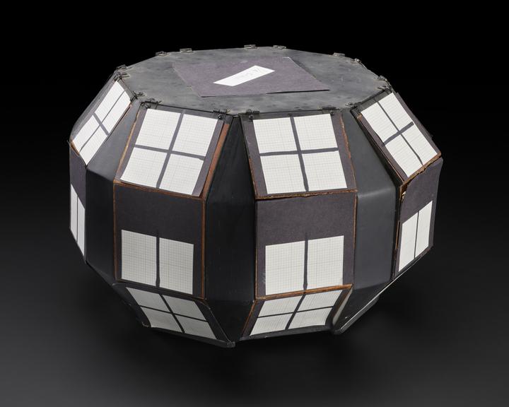Model of proposed design for British Prospero Satellite