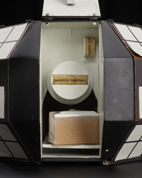 Model of proposed design for British Prospero Satellite