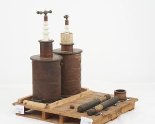 Induction coils for induction-type deep x-ray therapy installation