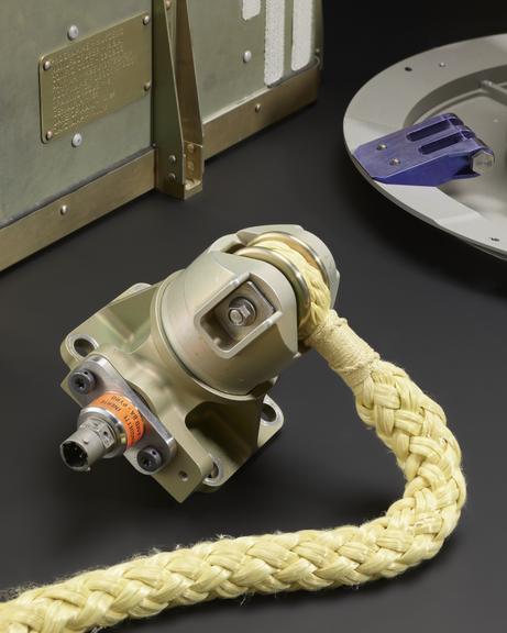 Huygens Descent Control Sub-System (DCSS) parachute mechanism from Cassini-Huygens mission to Saturn and Titan