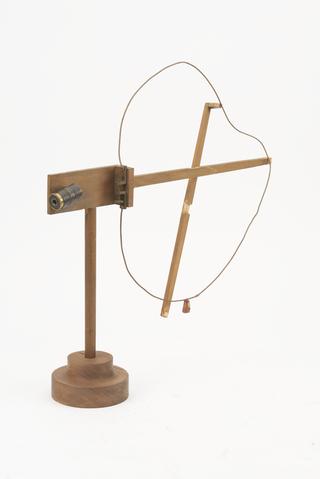 Replica of original Hertz apparatus in Deutsches Museum