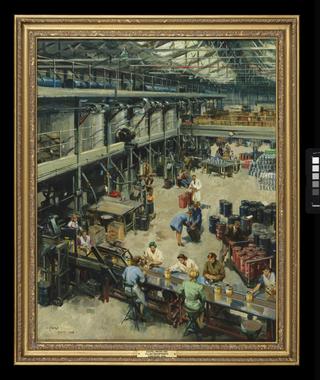 Enamel Mixing and Filling Departments, Stratford, 1946