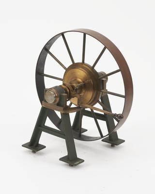 Model of a friction clutch (scale 1:4).1884-1888
