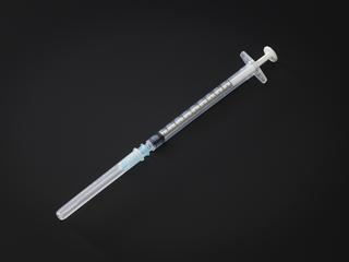 Syringe for COVID-19 vaccine trials