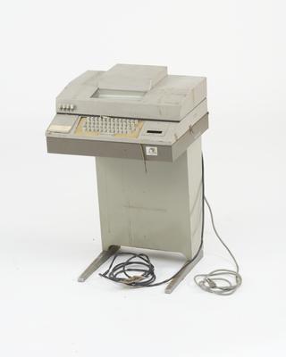 Keyboard printer and tape-punching unit by Extel Group (Exchange Telegraph Co)