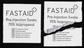 Fastaid pre-injection 70% isopropanol swab packages