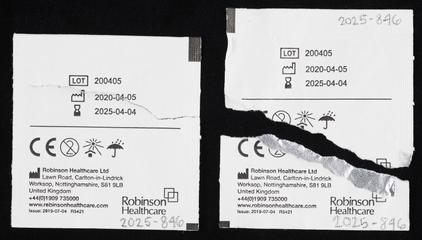 Fastaid pre-injection 70% isopropanol swab packages