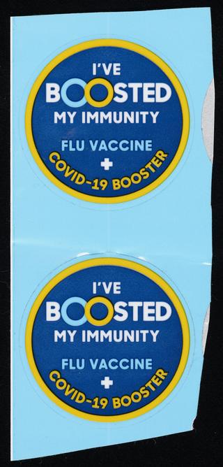 'I've Boosted My Immunity' sticker