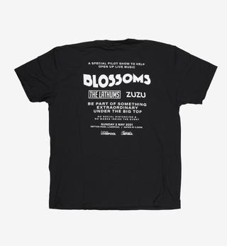 Souvenir t-shirt from Sefton Park pilot festival