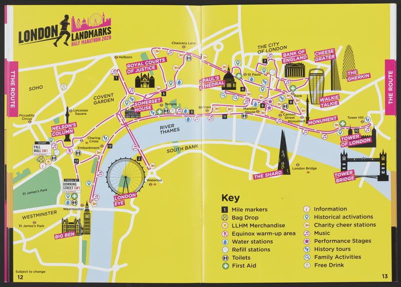 London Landmarks Half Marathon race guide