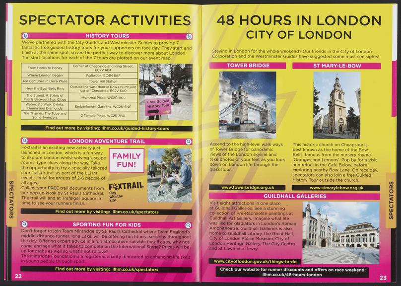 London Landmarks Half Marathon race guide