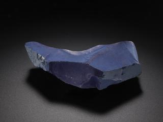 Natural indigo dye sample