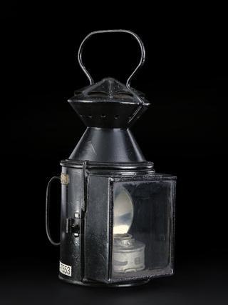 Guards handlamp, Stockton & Darlington Railway