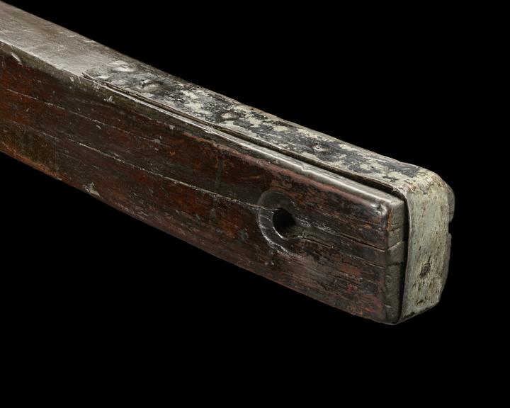 Wooden Rotherham plough from the Outer Hebrides