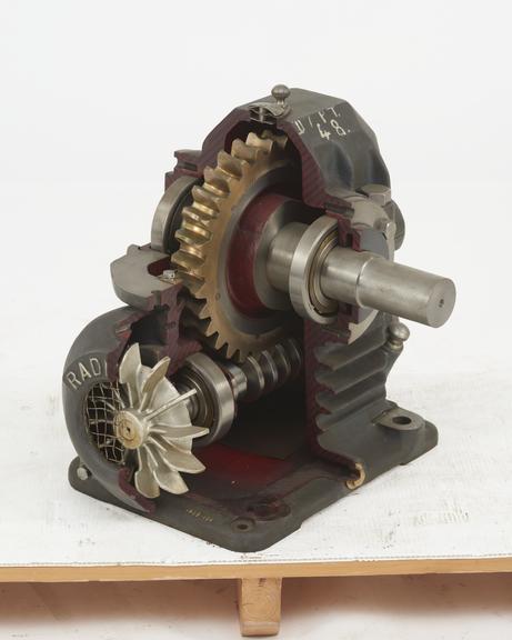 Example of the "Radicon" worm reducing gear