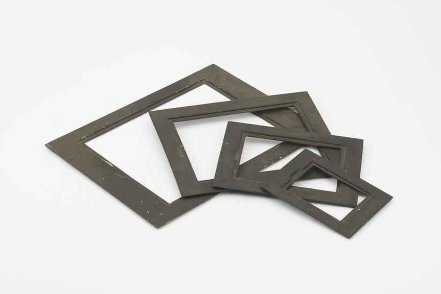 Set of four masks