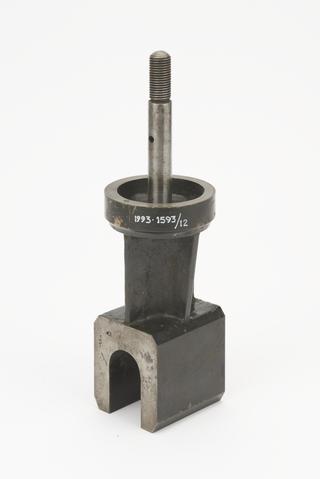Cast iron fitting with forked top