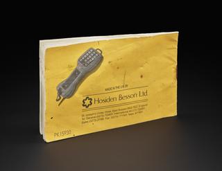 Manual for Test Telephone 290