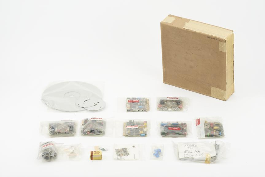 Box of Spare Parts for A80 Recorder