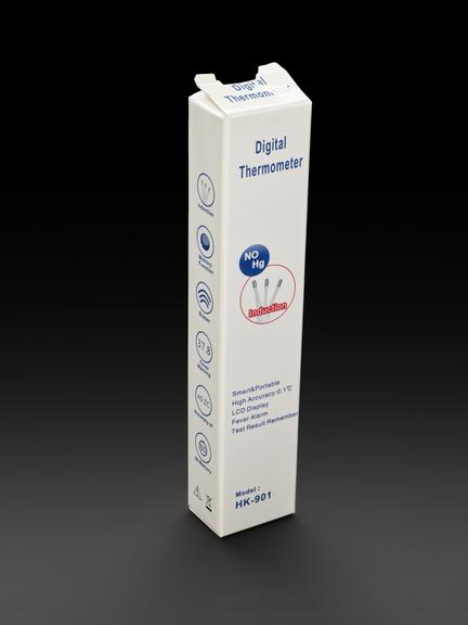 Box for Digital Thermometer for Phase 3 Novavax 2019nCoV-302 Vaccine Trial