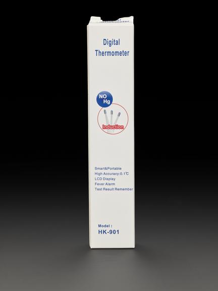 Box for Digital Thermometer for Phase 3 Novavax 2019nCoV-302 Vaccine Trial