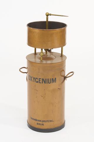 Large copper gas holder "Oxygenium"