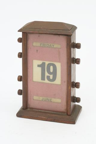 Wooden Calendar