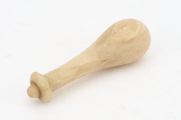 Coarse Unpolished Marble Pestle